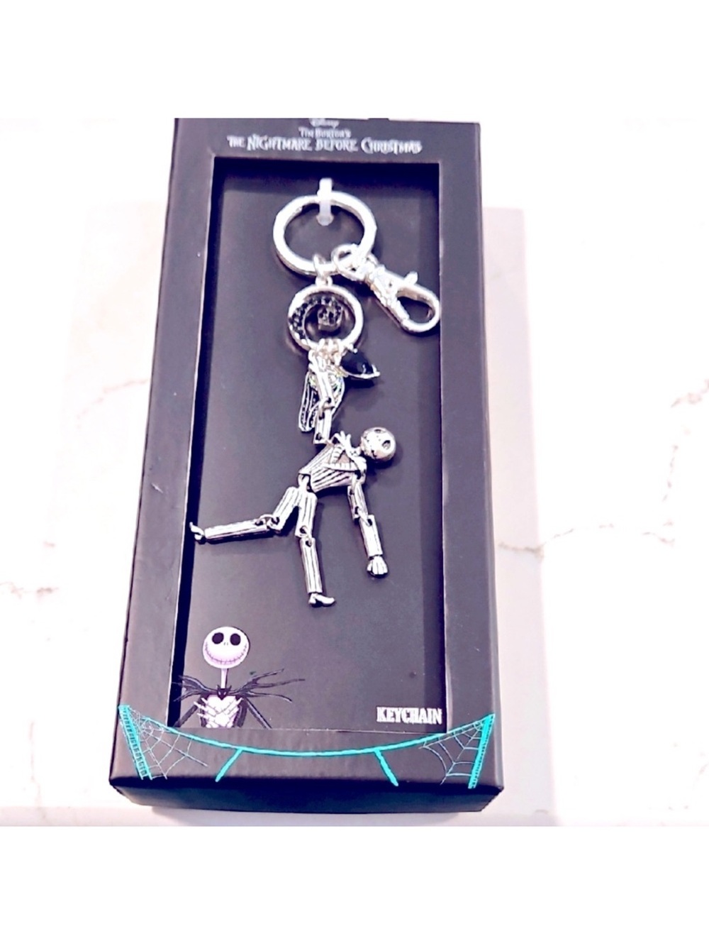 Silver Skeleton Keychain - Official Merchandise